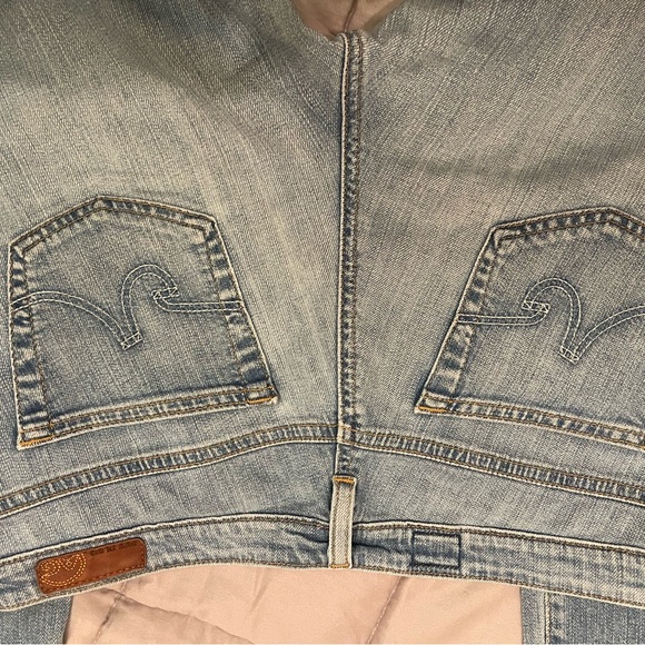 AG The Stevie Slim Straight Jeans light denim blue wash - Picture 8 of 11